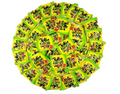 Kids Soft & Chewy Candy, Individually Wrapped Fun Size Pouches, 70 Packs, 2.1 LB