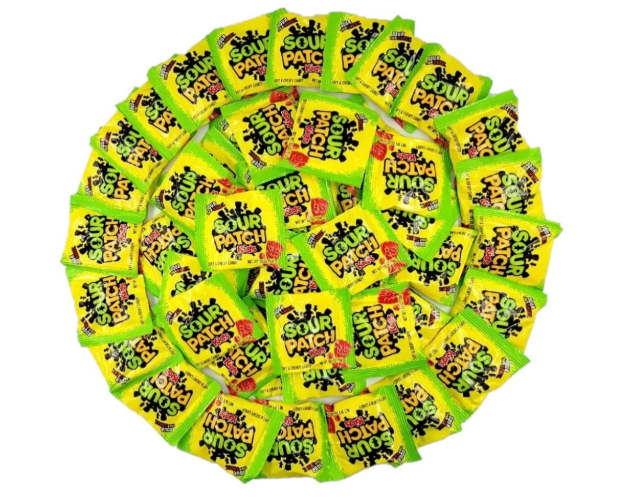 Kids Soft & Chewy Candy, Individually Wrapped Fun Size Pouches, 70 Packs, 2.1 LB