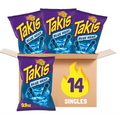 Takis Blue Heat Rolled Tortilla Chips, 14 ct, 9.9 oz Case